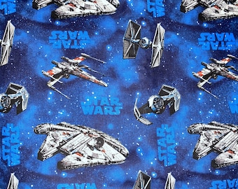 Star Wars Cotton fabric 18” x 21” fat quarter