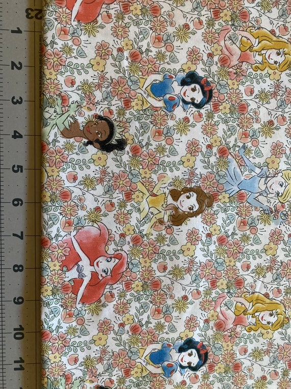 Disney’s Princess Snow White Yellow Cotton Fabric 18” x 21” Fat Quarter Disney’s Princess Snow White Yellow Cotton Fabric 18” x 21” Fat Quarter
