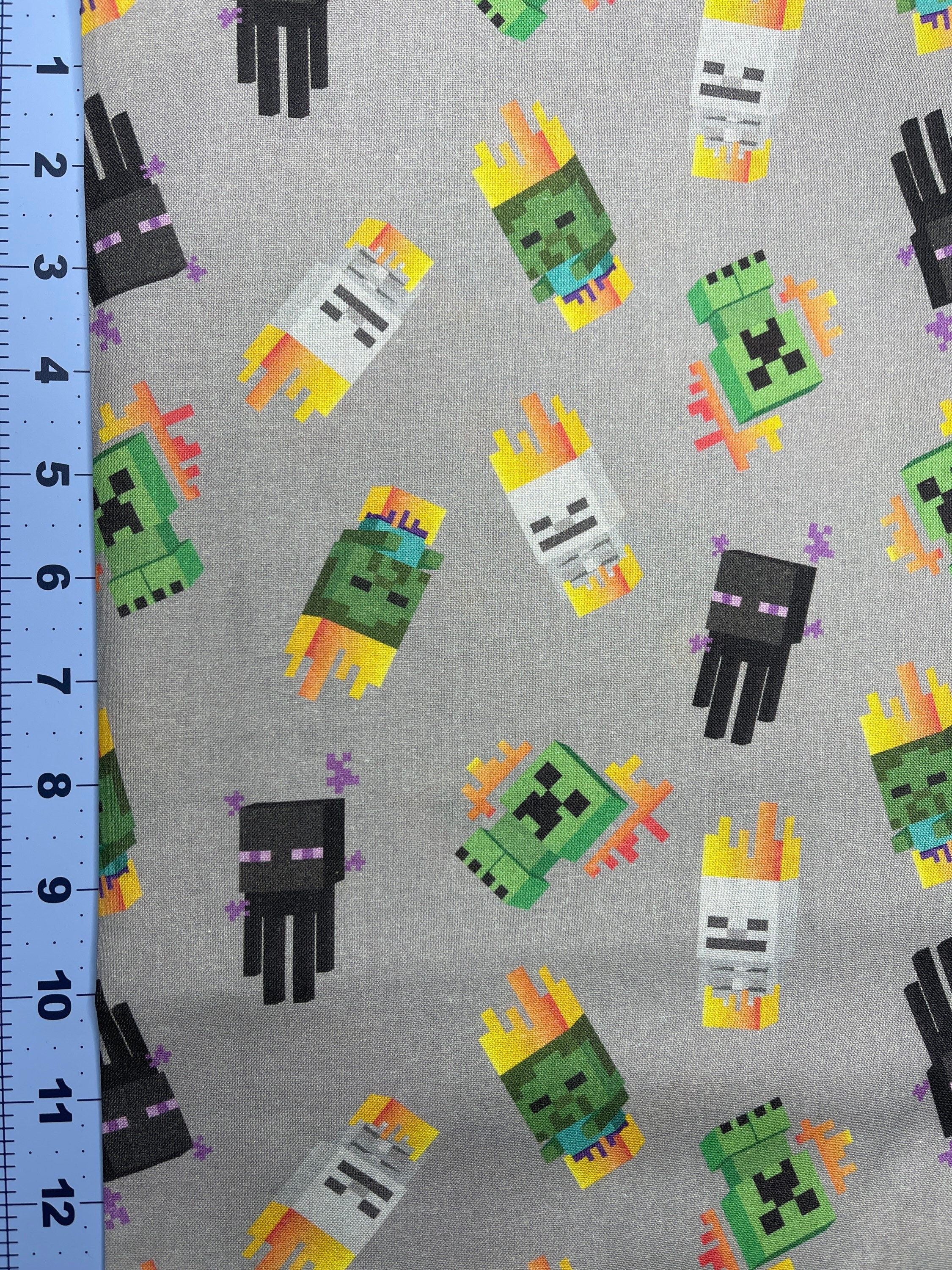 Custom Made Roblox Cotton Fabric Fat Quarter 18”x21” FQ