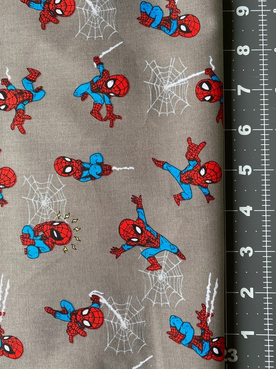 Spiderman Web Classic Cotton Fabric