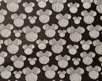 Minnie Mouse Cotton fabric 18” x 21” fat quarter