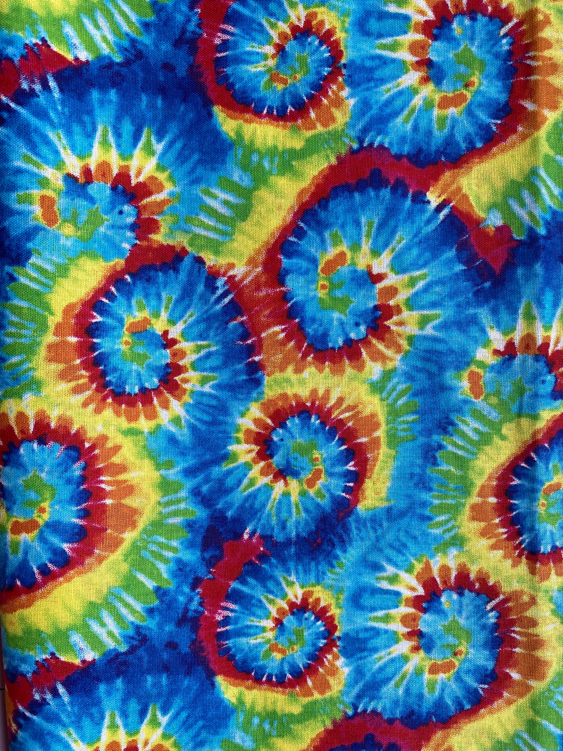 tie dye cotton fabric