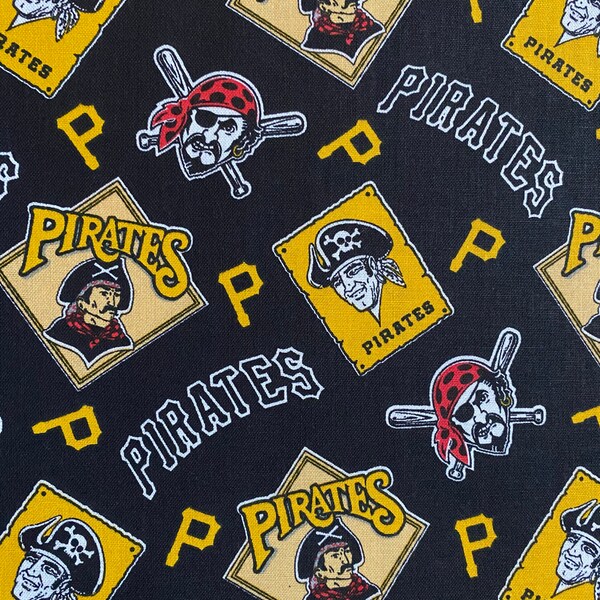 Pittsburgh Pirates Cotton fabric fat quarter