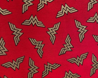 Wonder Woman Fabric Etsy
