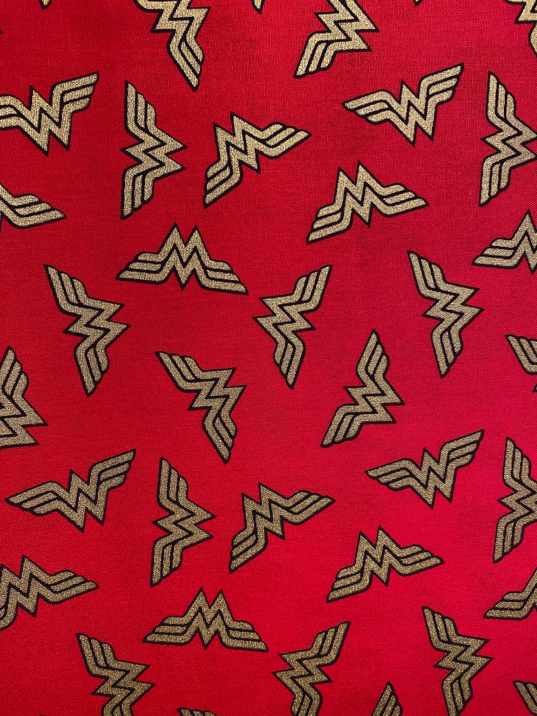 Download Fat Quarter Set Of 2 Bundle Wonder Woman Dc Comics Cotton Fabric 18x21 Sewing Fiber Rug Making Safarni Org