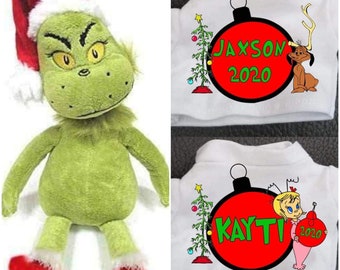 christmas grinch plush