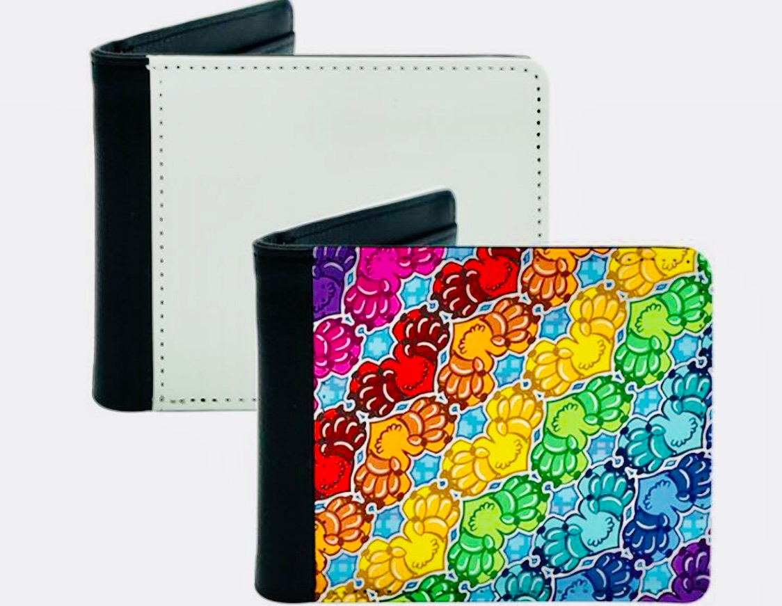 Double sided sublimation wallet with ID slot RTS – ACC Sublimation