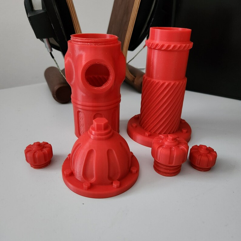 3D Printed Fire Hydrant Container | Unique Storage Solution