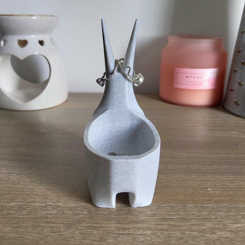 Alpaca Ring Dish | 3D Printed Jewellery Tray | Cute Alpaca Gift | Llama Trinket Dish image 4