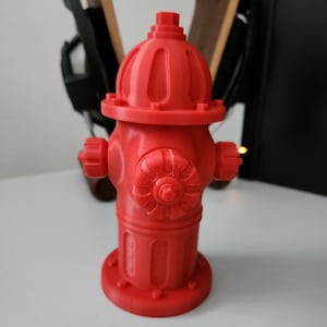 3D Printed Fire Hydrant Container | Unique Storage Solution
