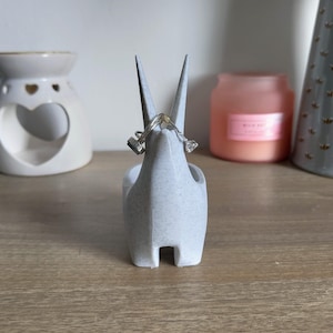 Alpaca Ring Dish | 3D Printed Jewellery Tray | Cute Alpaca Gift | Llama Trinket Dish image 2