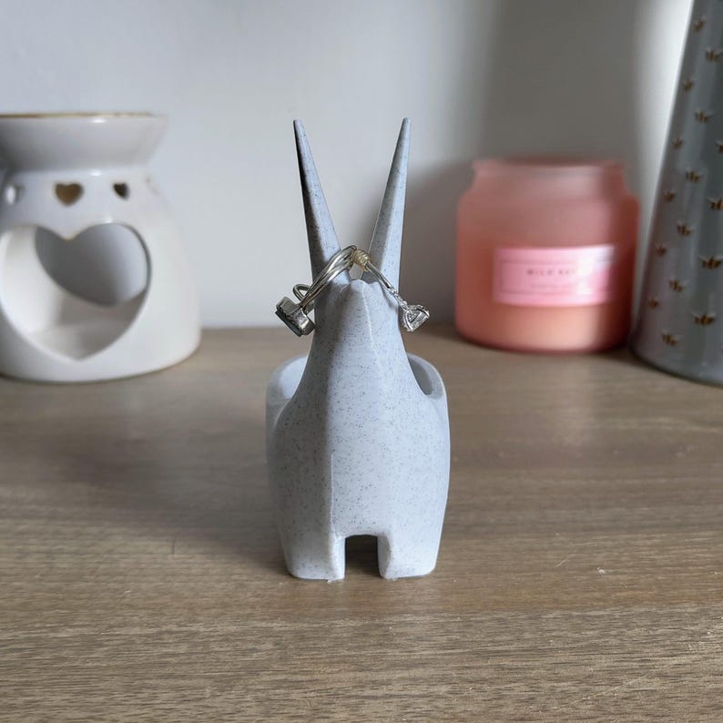 Alpaca Ring Dish | 3D Printed Jewellery Tray | Cute Alpaca Gift | Llama Trinket Dish image 2
