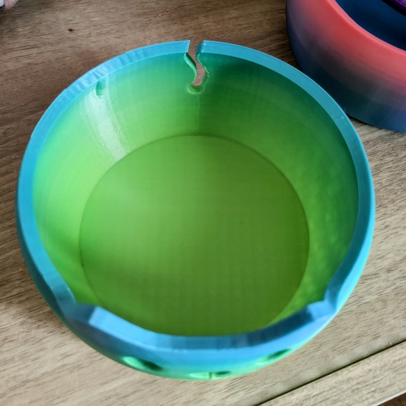 Adorable 3D Printed Cat Wool Yarn Bowl