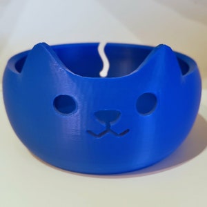 Adorable 3D Printed Cat Wool Yarn Bowl