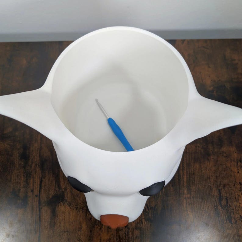 Chihuahua Yarn Bowl | 3D Printed Crochet Organiser | Cute Dog Lover Gift | Wool Holder image 5