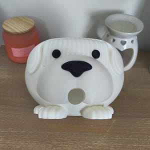 Dog Yarn Bowl | 3D Printed Crochet & Knitting Companion | Cute Dog Gift | Wool Organiser image 5