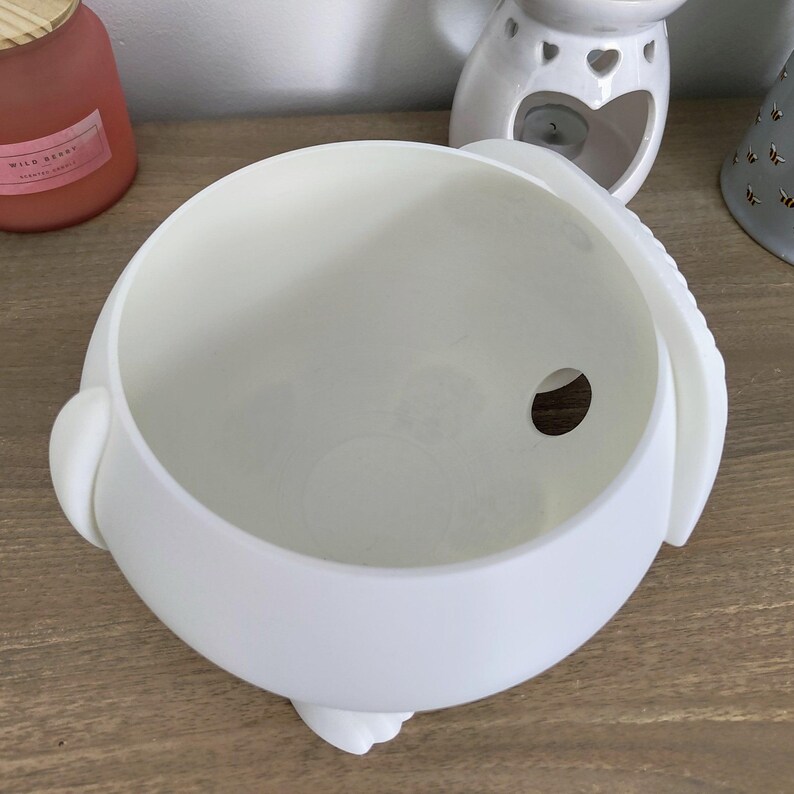 Dog Yarn Bowl | 3D Printed Crochet & Knitting Companion | Cute Dog Gift | Wool Organiser image 4