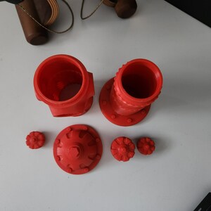 3D Printed Fire Hydrant Container | Unique Storage Solution