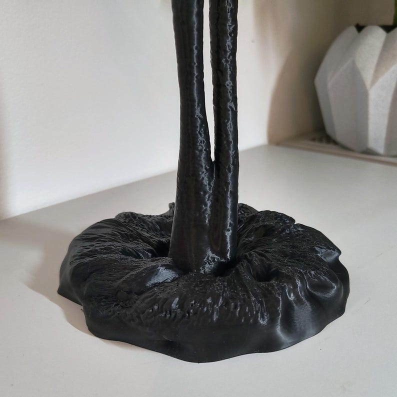 Skeleton Hand Headphone Stand | 3D Printed Gothic Desk Décor | Gamer Gift | Spooky Organiser image 4