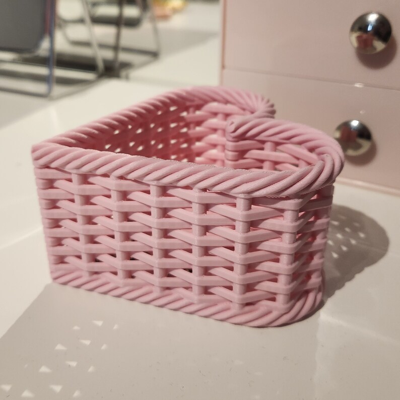 Heart Rope Desk Organizer | 3D Printed Chic Décor