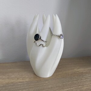Swirly Jewellery Ring Holder | Unique 3D Printed Décor