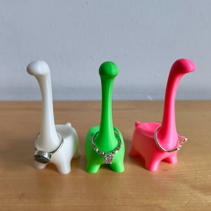 Cute Dinosaur Ring Holder | 3D Printed Jewellery Organizer