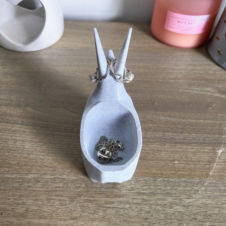 Alpaca Ring Dish | 3D Printed Jewellery Tray | Cute Alpaca Gift | Llama Trinket Dish image 5