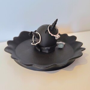 Adorable Narwhal Ring Dish | 3D Printed Ocean Theme Jewellery Tray