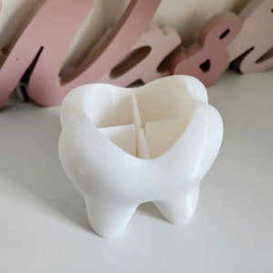 3D Printed Tooth Toothbrush Holder | Bathroom Decor