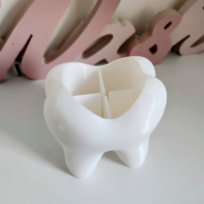 3D Printed Tooth Toothbrush Holder | Bathroom Decor