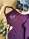 Schürze, Name + Symbol + Wunschtext, Geschenk Mama personalisiert, Backschürze, Kochschürze, Muttertag, Vatertag, Geschenk Oma product logo