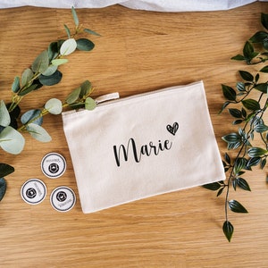 Kosmetiktasche, Accessory case, beste Freundin, Schwester, personalisiert, Wunschname, Geschenk, individuell