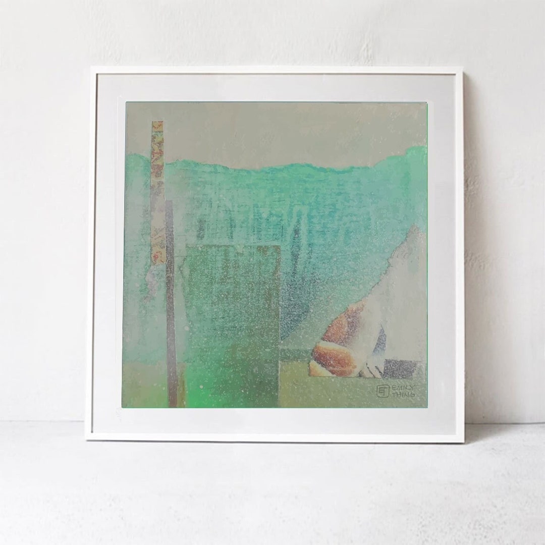 Abstract Art Print, Large Square Print, Bright Colorful Art, Abstract