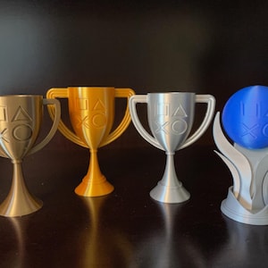 Ps Platinum Trophy Replica - Etsy