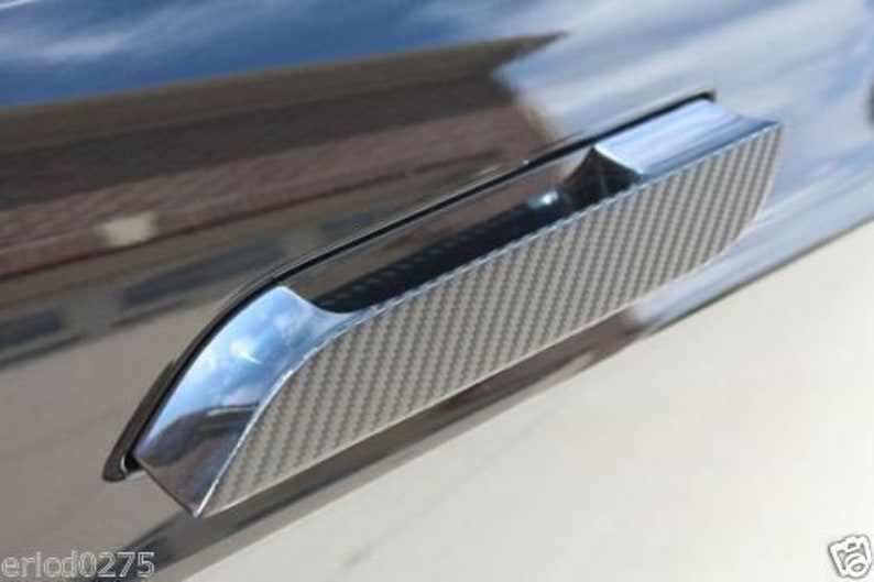 Tesla Model S Colored Door Handle Wraps by Teslatats Etsy