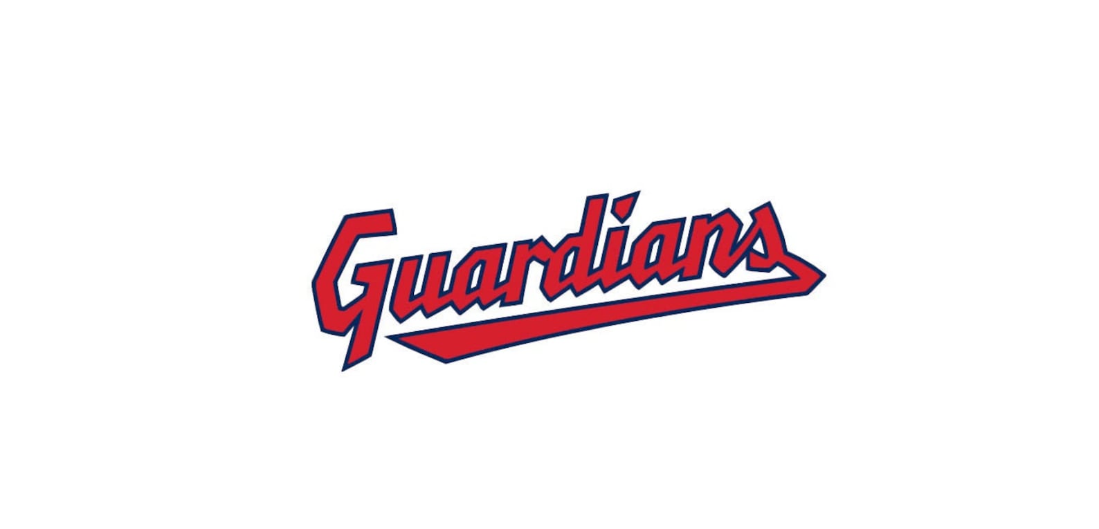 Cleveland Guardians Script Logo SVG Cut File Etsy