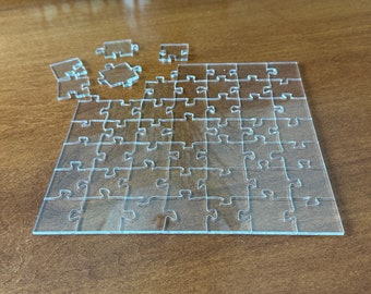 Acrylic Impossible Puzzle: Challenging Brain Teaser
