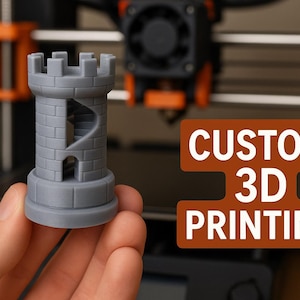 Custom 3D Printing Service – High-Quality, Fast, & Affordable! Bambulabs X1C