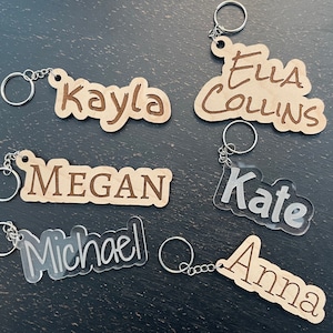 Personalized Backpack Tag | Keychain | Laptop Bag | Diaper Bag Tag | Personalized Name Keychain