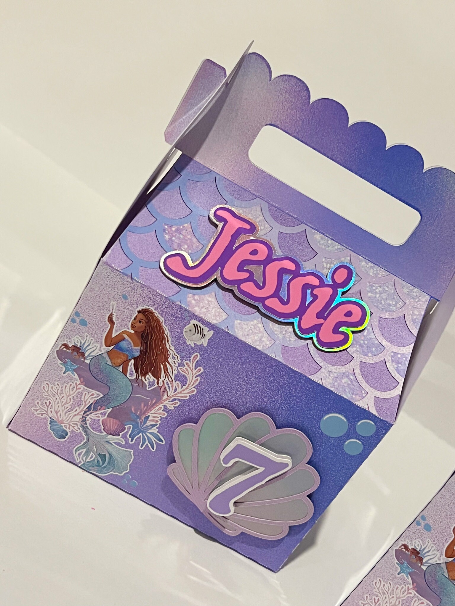 The Little Mermaid 2023 Live Action Movie Party Theme Favor Boxes ...