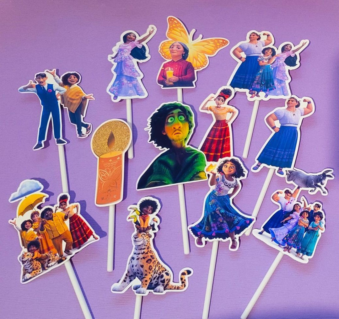Encanto Cupcake Toppers Encanto Birthday Mirabel Cupcake Etsy
