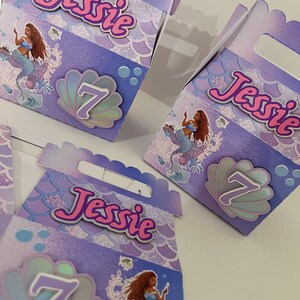 The Little Mermaid 2023 Live Action Movie Party Theme Favor Boxes ...