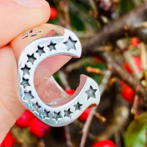 Lucky Horseshoe Sterling Silver Ring