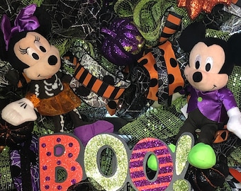 Halloween Disney Wreath