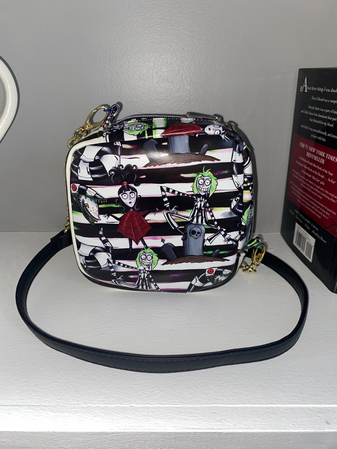 Beetlejuice Wristlet - Etsy