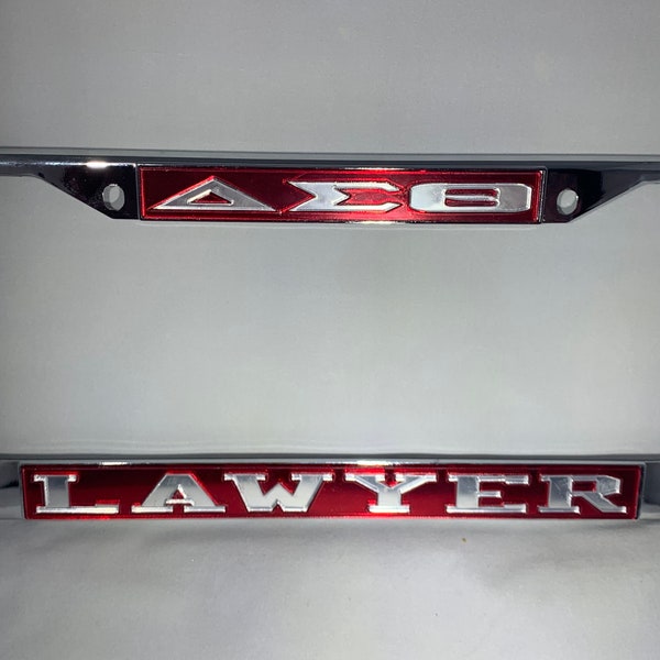 Lawyer License Plate Etsy