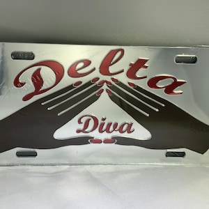 Delta Sigma Theta- Hands License Plate