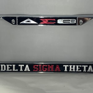 Delta Sigma Theta- Delta Sigma Theta Black-Mirror- Red