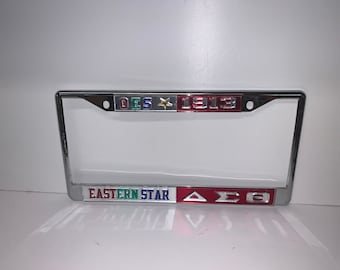 Eastern Star & Delta Sigma Theta Split frame