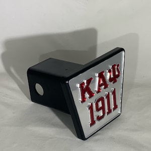 1911 Kappa Alpha Psi Hitch -Mirror Background Red Letters